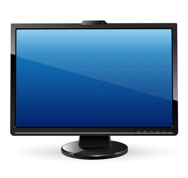 Monitor LCD — Vector de stock