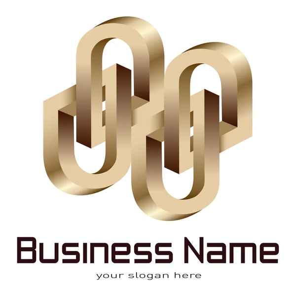 Логотип предприятия — стоковый вектор
