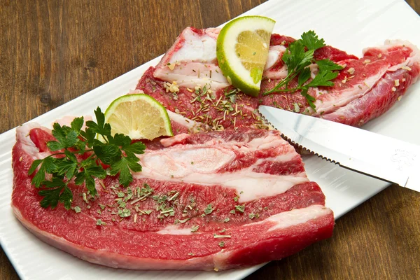 Carne, carne cruda — Foto de Stock