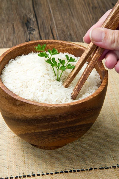 Сиров'ялений рису — стокове фото