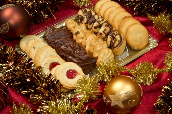 Christmas biscuits — Stok fotoğraf