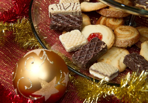 Christmas biscuits — Stockfoto