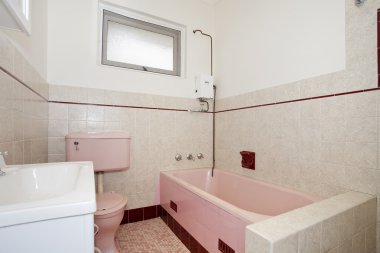 Şık modern bathoom