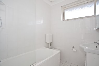 Şık modern bathoom