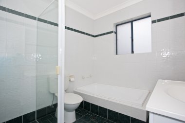 Şık modern bathoom