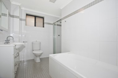 Şık modern bathoom