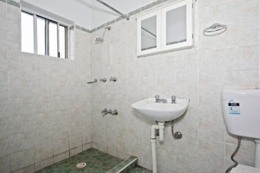 Şık modern bathoom