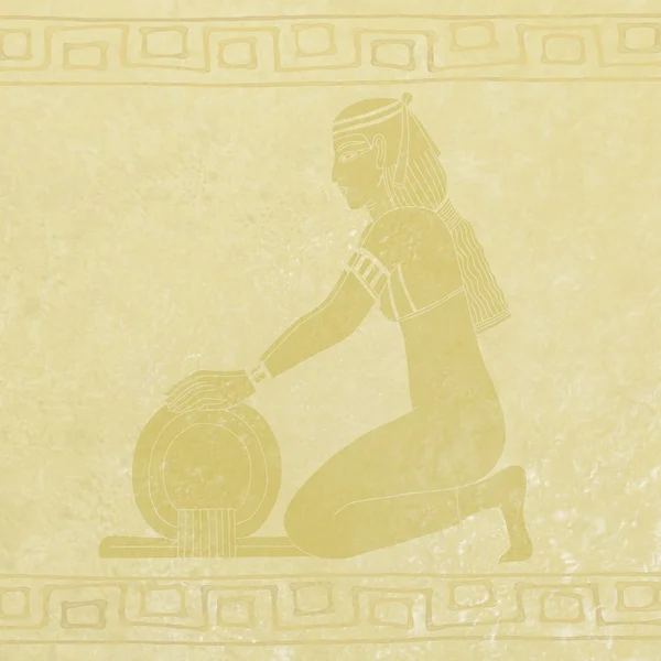 Αιγυπτιακή διακόσμηση — Φωτογραφία Αρχείου