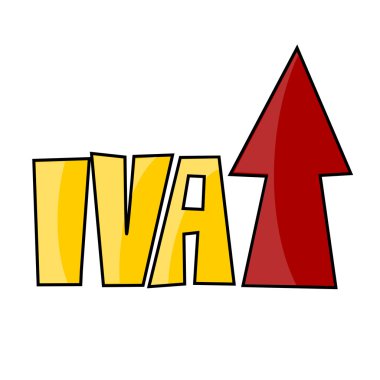 VAT on the rise clipart