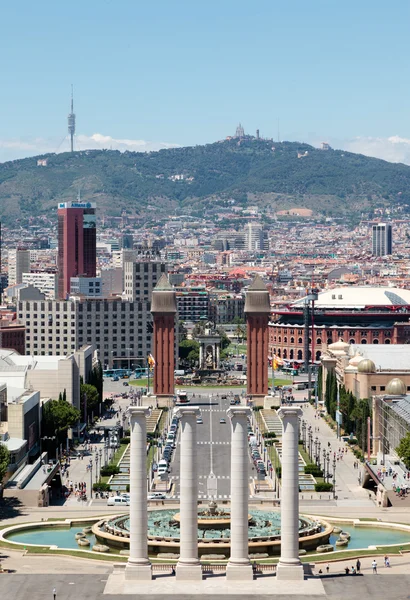 stock image Plaça d'Espanya (Plaza de Espana), Barcelona