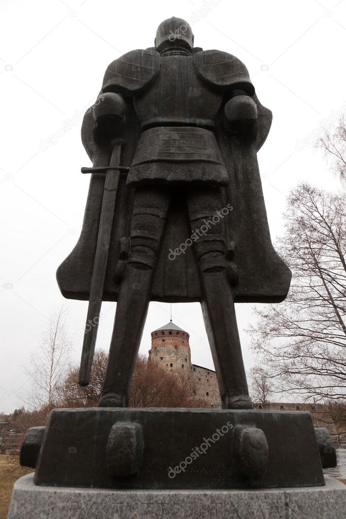 Monument to the knight called 