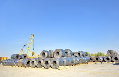 paketlenmiş rulo sac