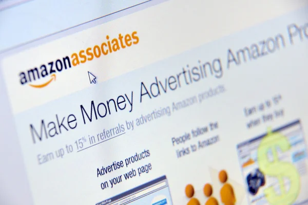 Amazon anunciar — Fotografia de Stock