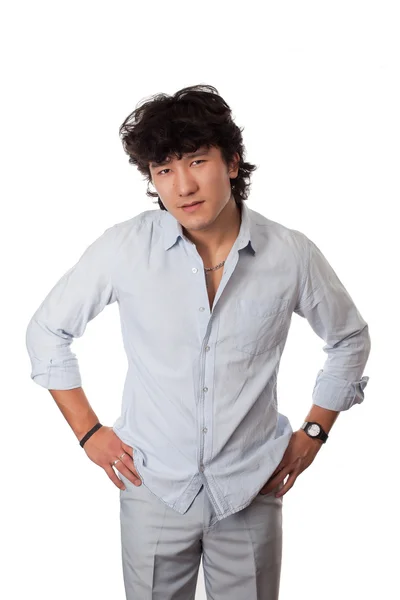 Portret młodego człowieka Azji — Zdjęcie stockowe