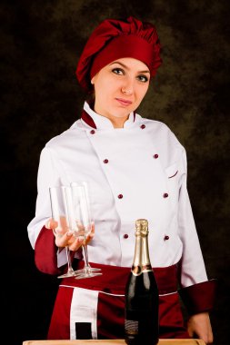 Chef Somelier - Christmas clipart