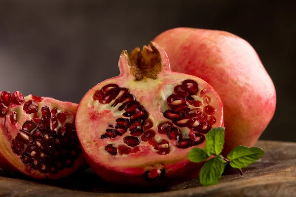 Pomegranate in poor art style — Stock Photo, Image