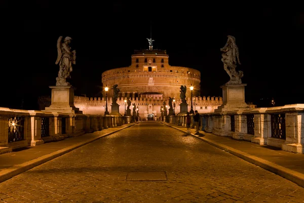 Svaté anděly hrad v Římě — Stock fotografie
