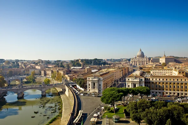 Pohled na Řím — Stock fotografie