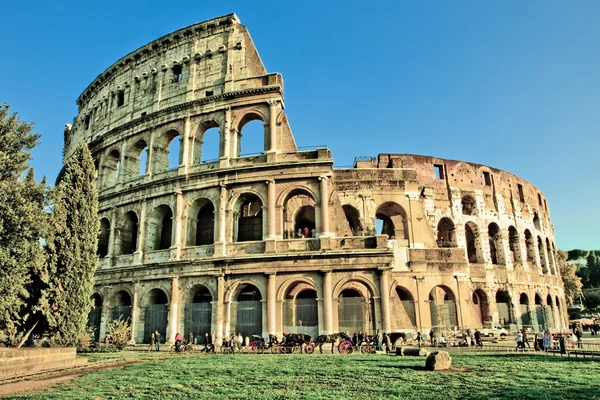 Colosseum Hdr — Stockfoto