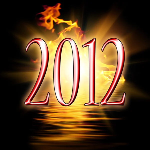 New 2012 year — Stock Photo, Image