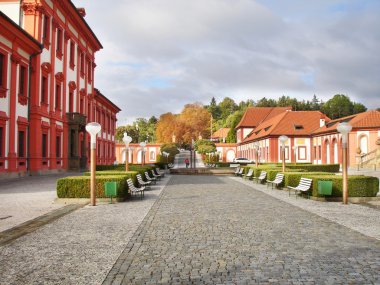 Prag'da Troj castle park