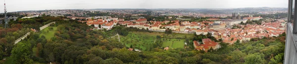 Prager Landschaft aus Petrschin — Stockfoto