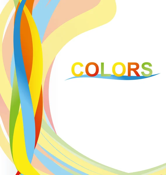 Vecteur abstrait couleur — Image vectorielle