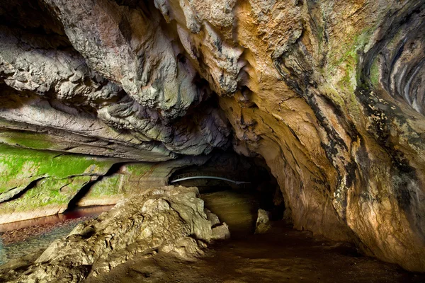 De grot van bolii in Roemenië — Stockfoto