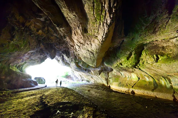 Den bolii grottan i Rumänien — Stockfoto