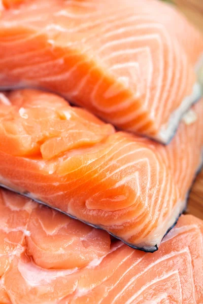 Filet de saumon rouge — Photo