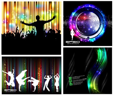 Music event background. Vector eps10 illustration. clipart