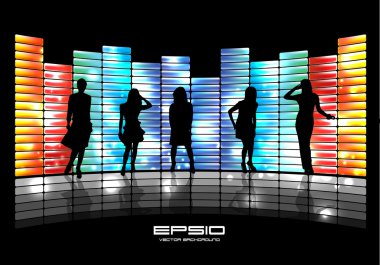 Music event background. Vector eps10 illustration. clipart