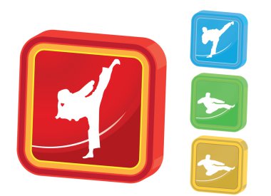 Karate icon clipart