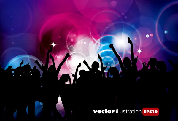 Fondo del evento musical. Ilustración vectorial . — Vector de stock