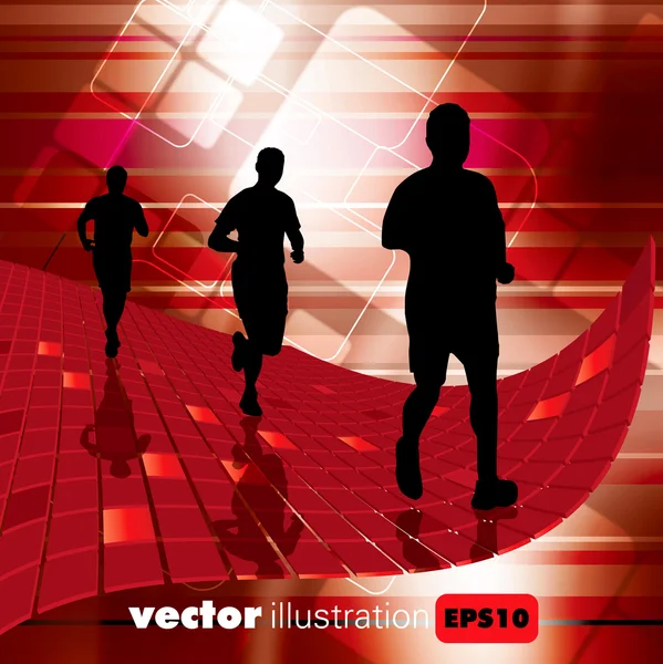 Sport illustration — Stock vektor