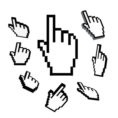 Hand Cursor clipart