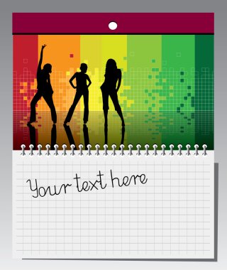 çizim ile spiral defter
