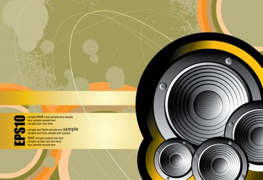 Music event background clipart