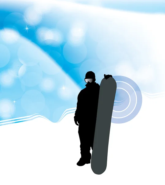 Snowboarder — Διανυσματικό Αρχείο