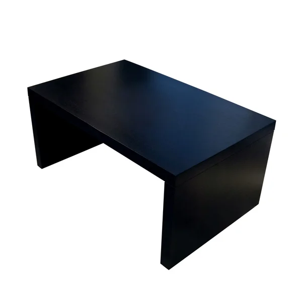 Tavolino moderno in legno isolato — Foto Stock