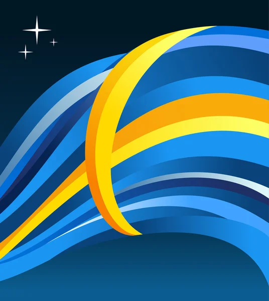 Illustration du drapeau suédois — Image vectorielle