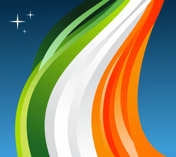 Ireland illustration du drapeau — Image vectorielle