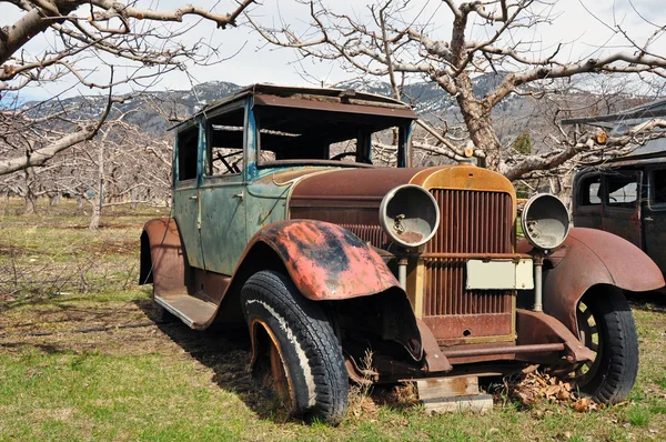 Old abandoned car — Stock Photo, Image