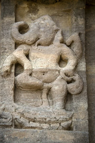 Ganesha Sentado com sorriso — Fotografia de Stock