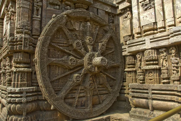 Stone Wheel of Chariot — Stock Photo, Image