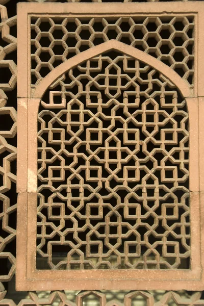 Close-up of Carved Window — Stock Photo, Image