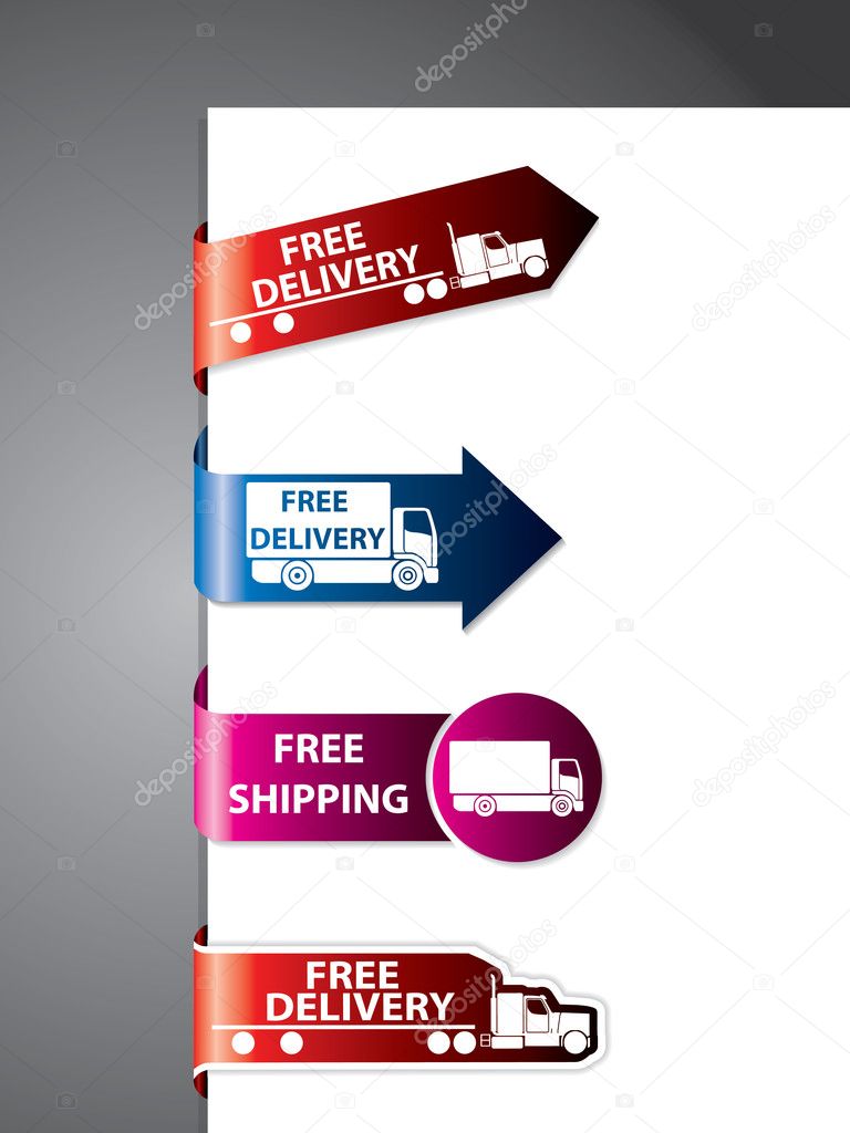 Free shipping label/stickers