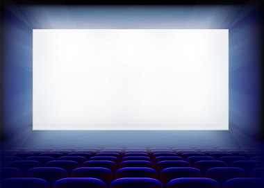 Projection screen clipart