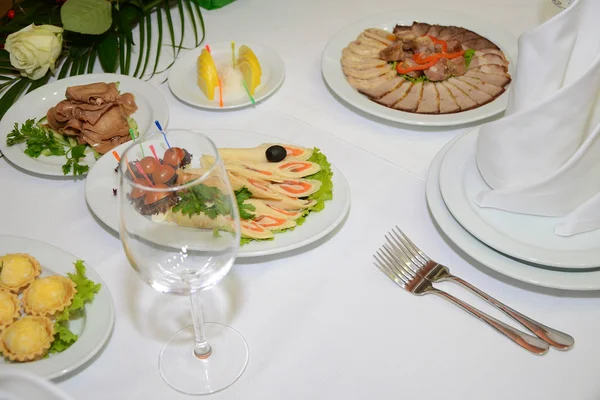 Served table — Stock Photo, Image