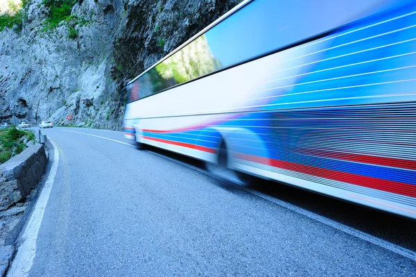 stock image Bus in motion